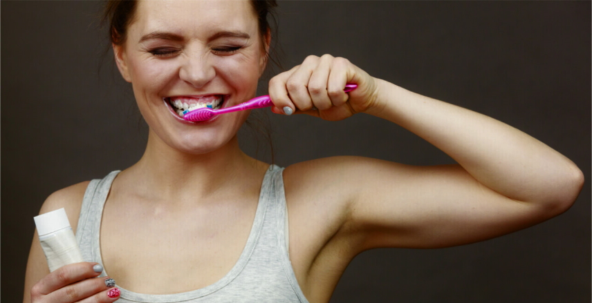 teeth whitening regime